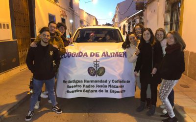 La carretilla solidaria volvió a recorrer las calles de La Roda
